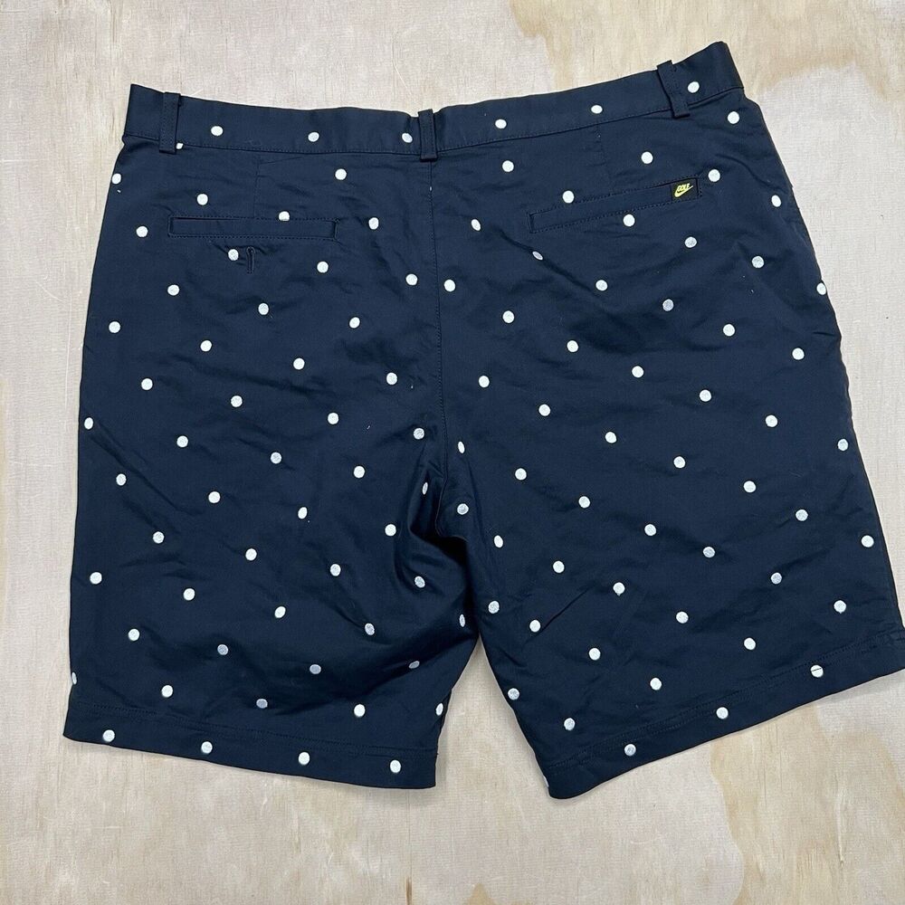 USED sz 40 Nike Golf Shorts Woven Limited Edition Tour Performance Dots